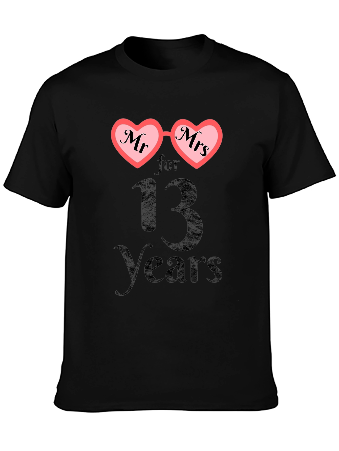 Mr. & Mrs. 13 Years Anniversary T-Shirt