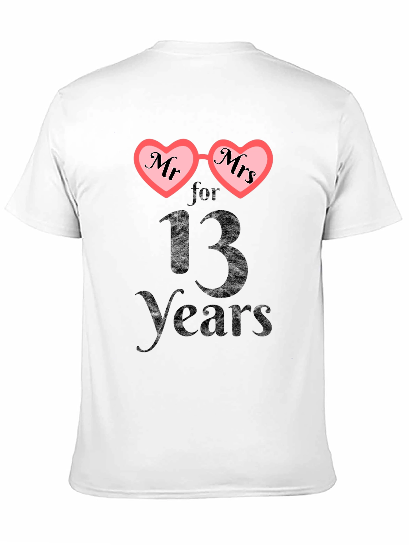 Mr. & Mrs. 13 Years Anniversary T-Shirt
