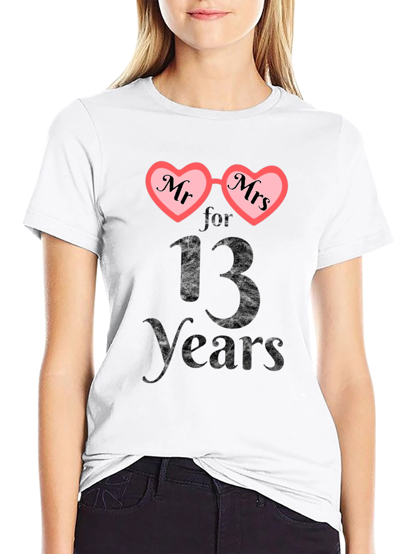 Mr. & Mrs. 13 Years Anniversary T-Shirt