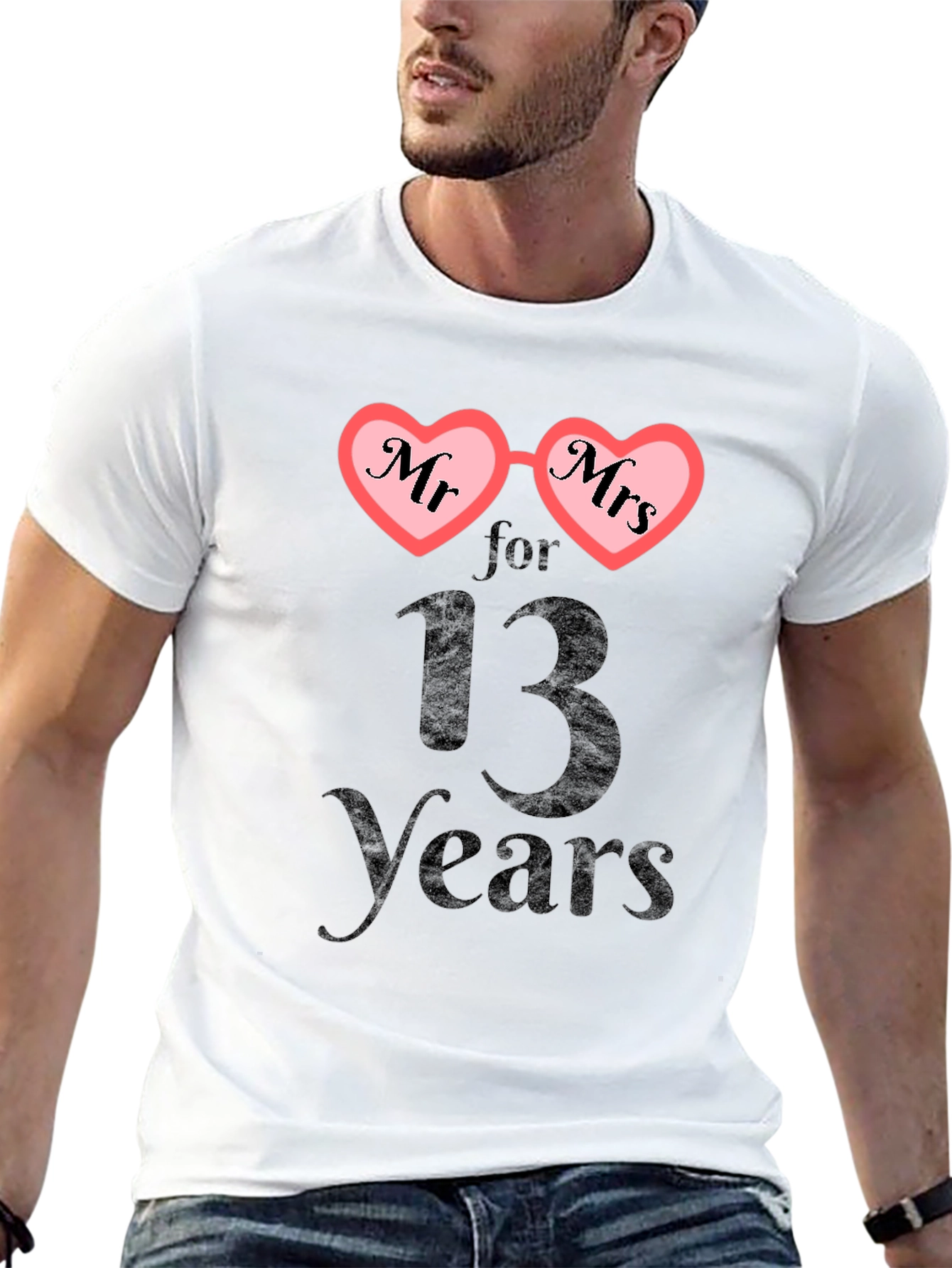 Mr. & Mrs. 13 Years Anniversary T-Shirt