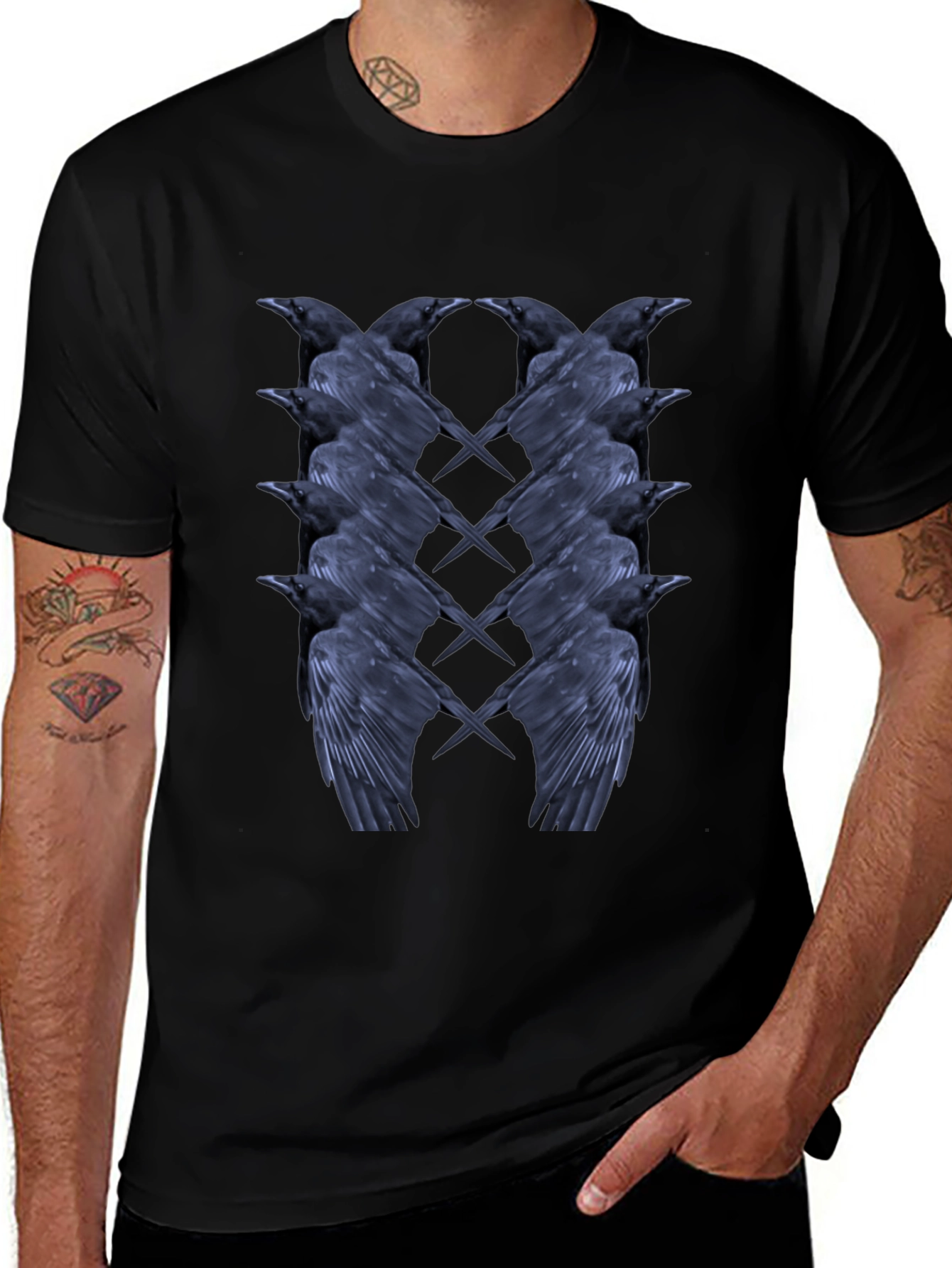 Raven Graphic T-Shirt