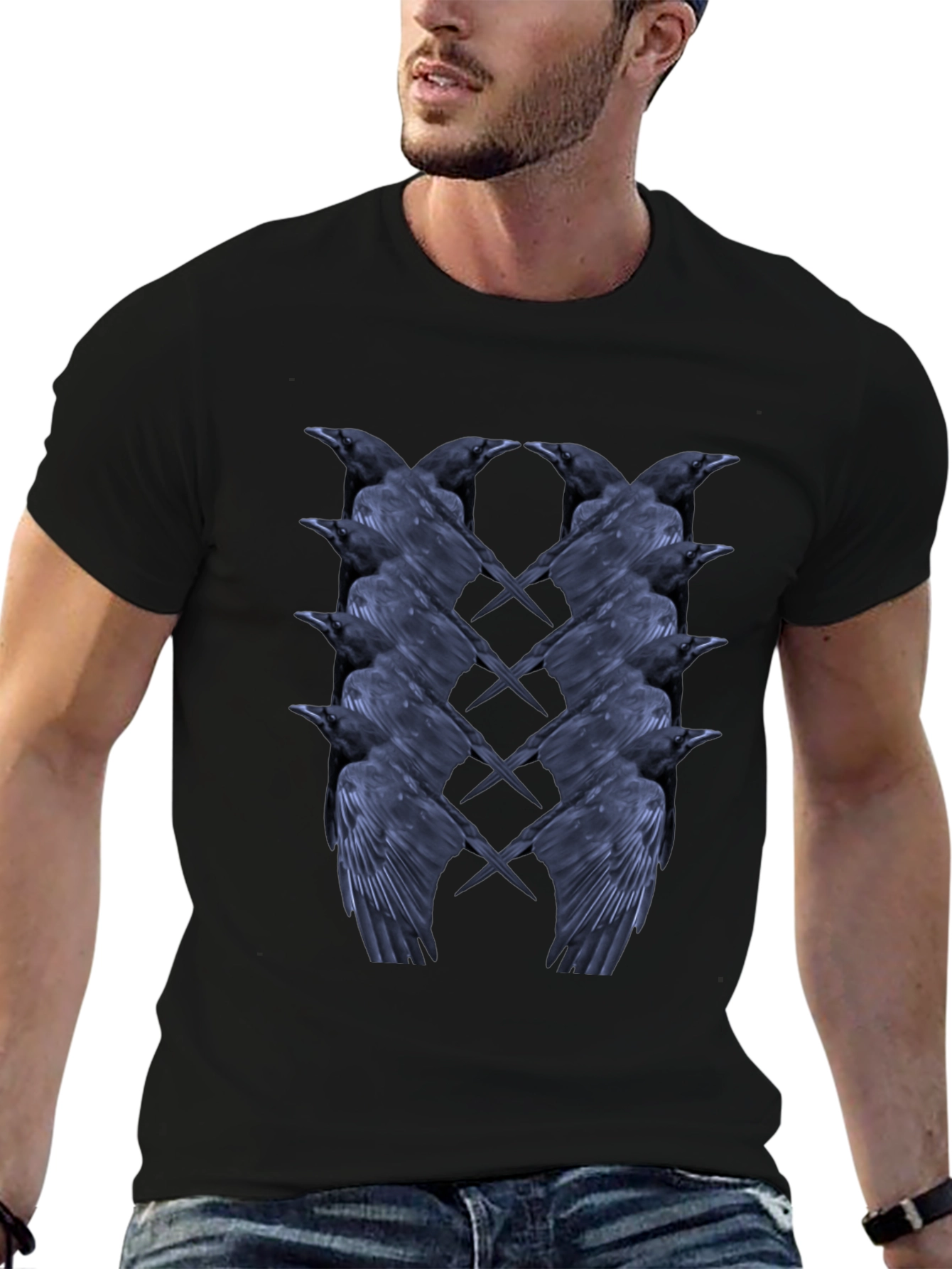 Raven Graphic T-Shirt