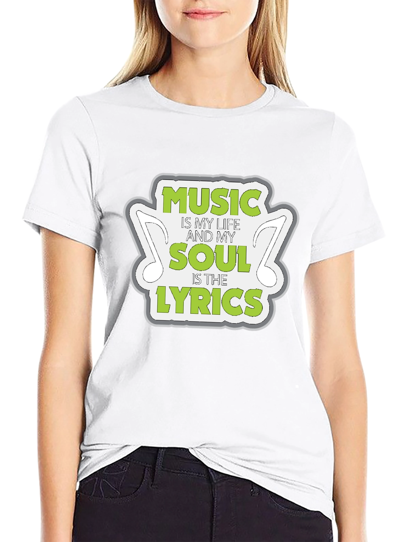 Music is My Life T-Shirt - Soft Cotton Tee