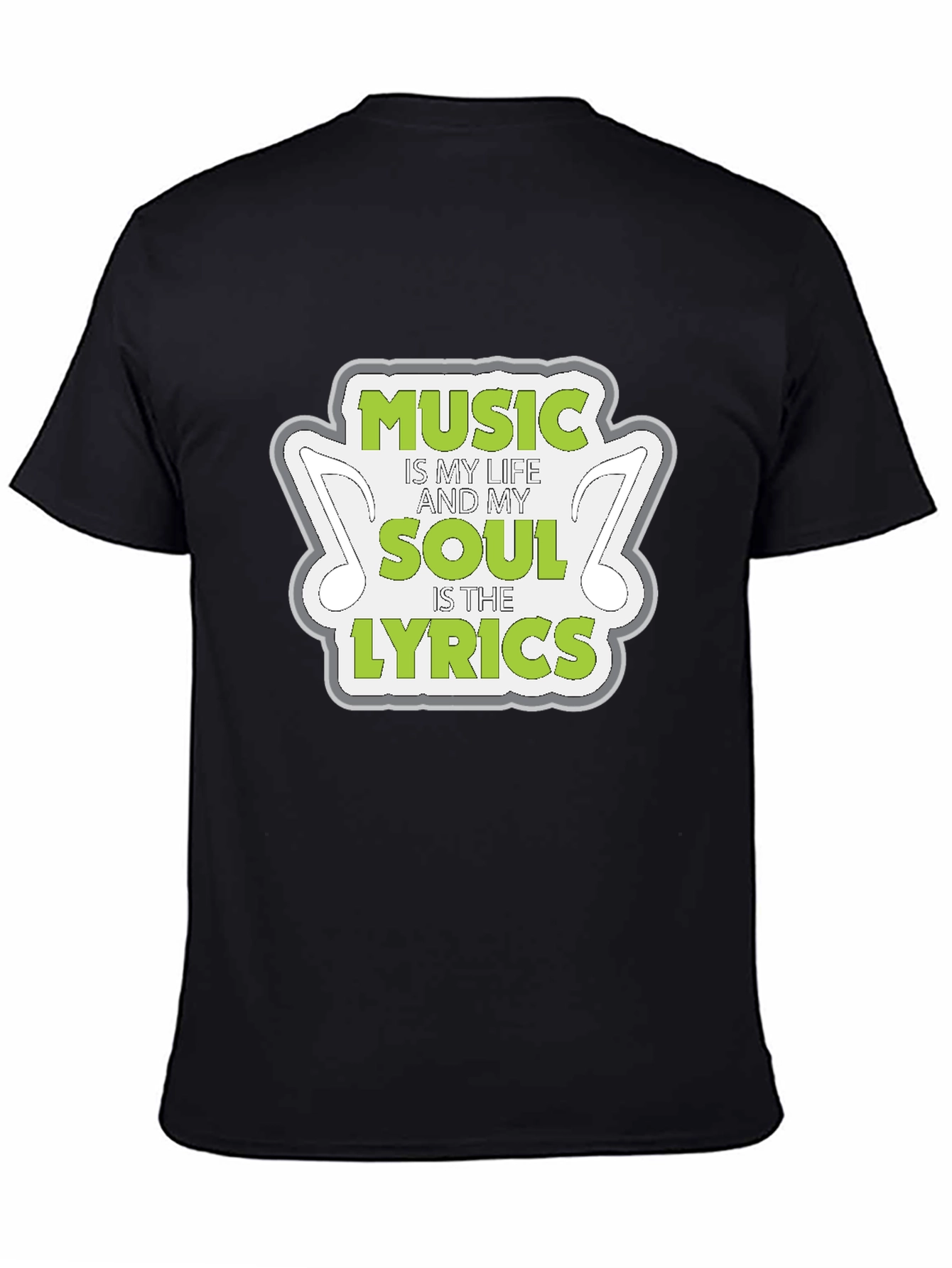 Music is My Life T-Shirt - Soft Cotton Tee