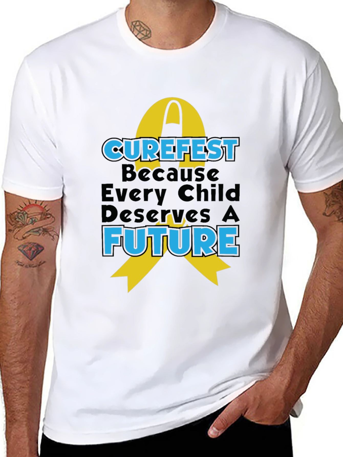 Curefest Graphic T-Shirt - Every Child Deserves a Future