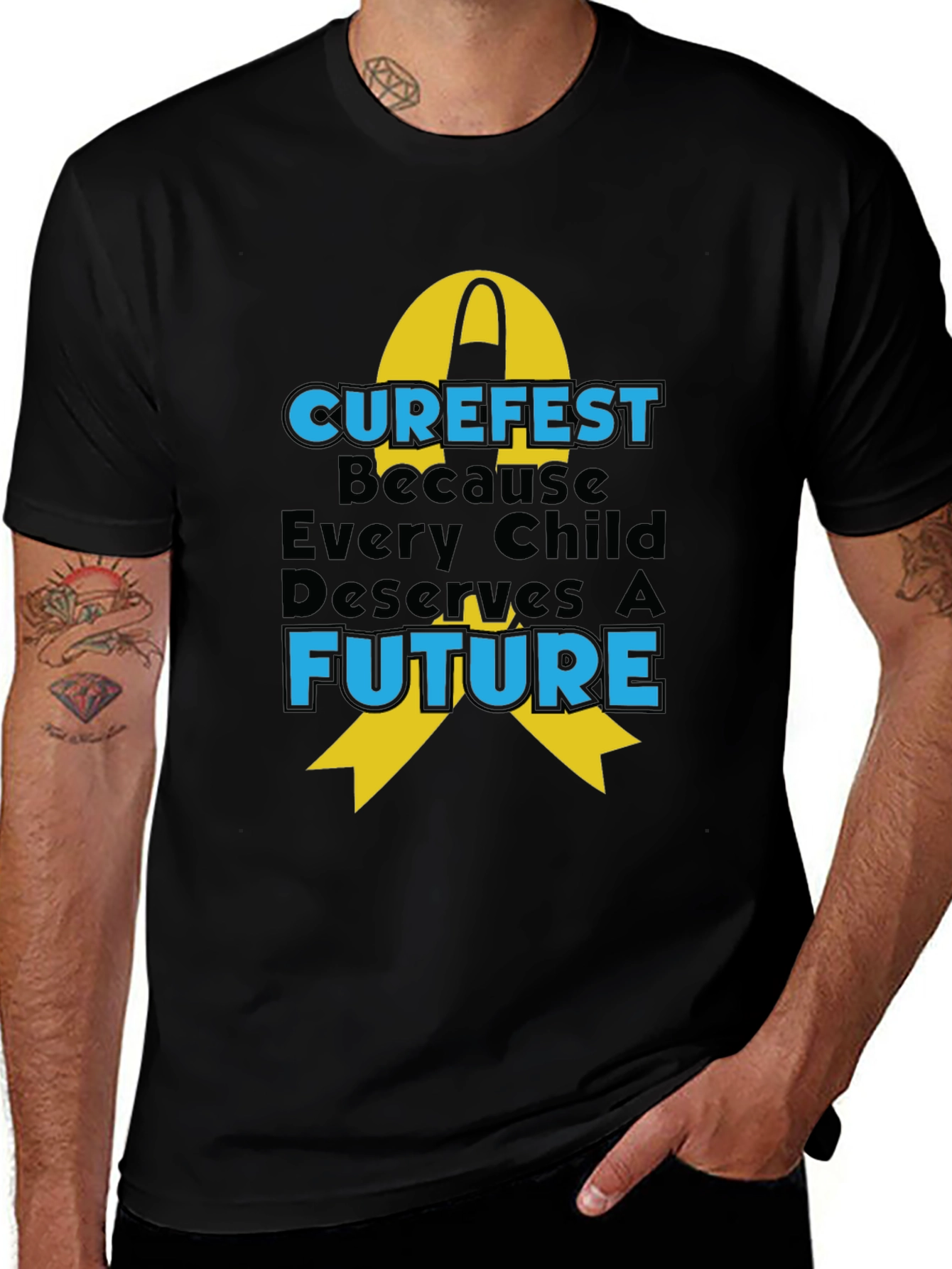 Curefest Graphic T-Shirt - Every Child Deserves a Future