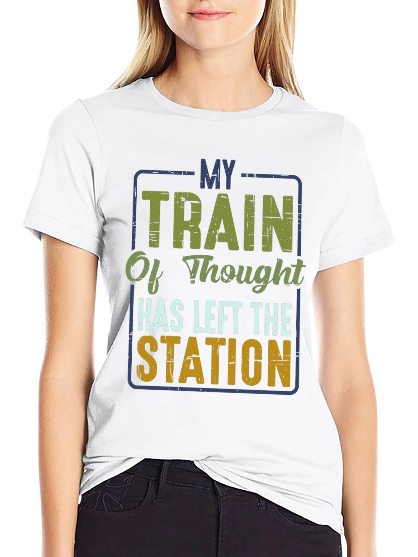My Train of Thought T-Shirt - Funny Graphic Tee