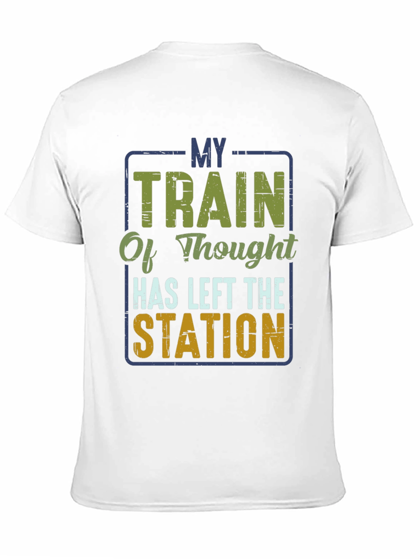 My Train of Thought T-Shirt - Funny Graphic Tee