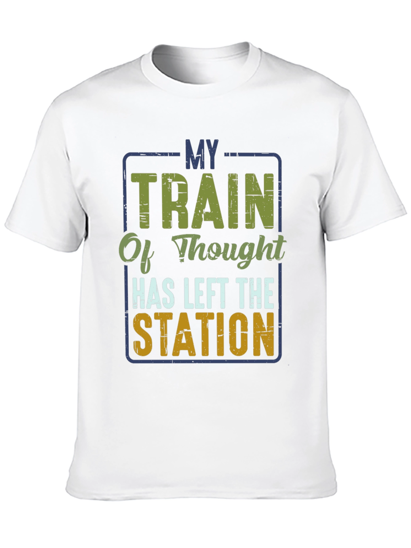 My Train of Thought T-Shirt - Funny Graphic Tee