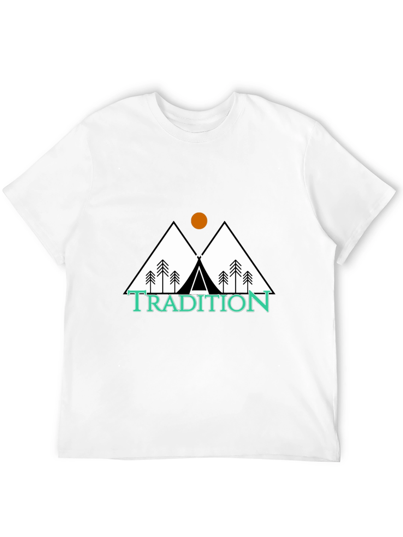 Tradition Graphic Tee - Mountain Tent Design