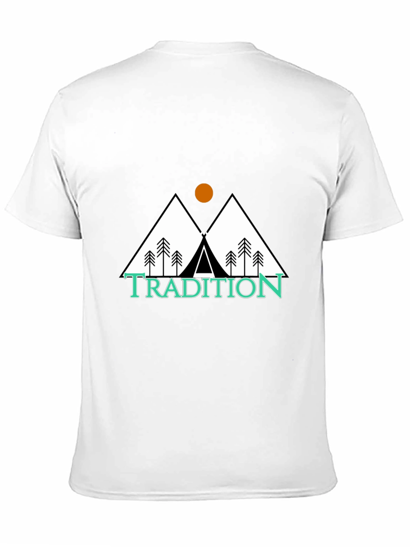 Tradition Graphic Tee - Mountain Tent Design