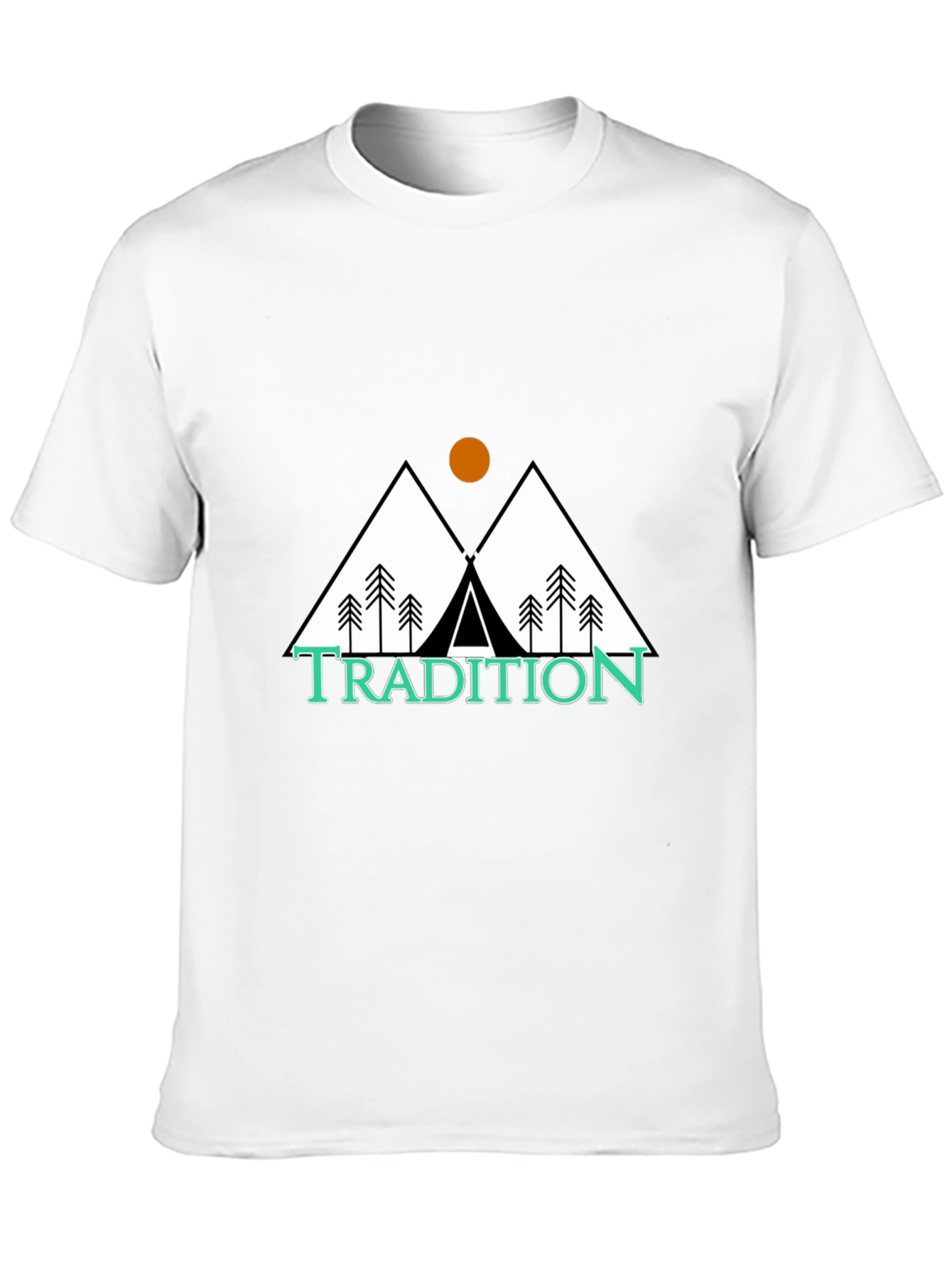 Tradition Graphic Tee - Mountain Tent Design