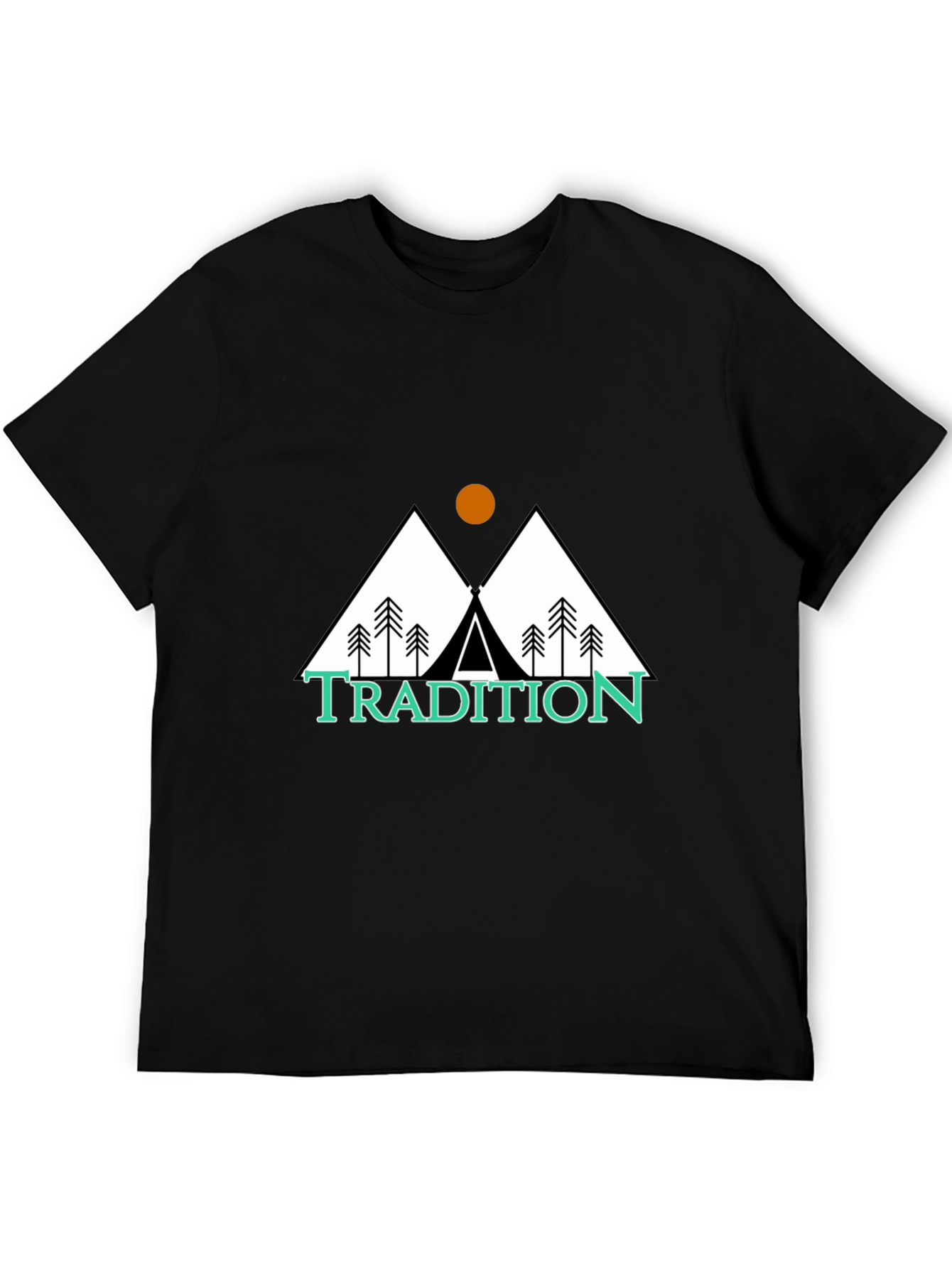 Tradition Graphic Tee - Mountain Tent Design