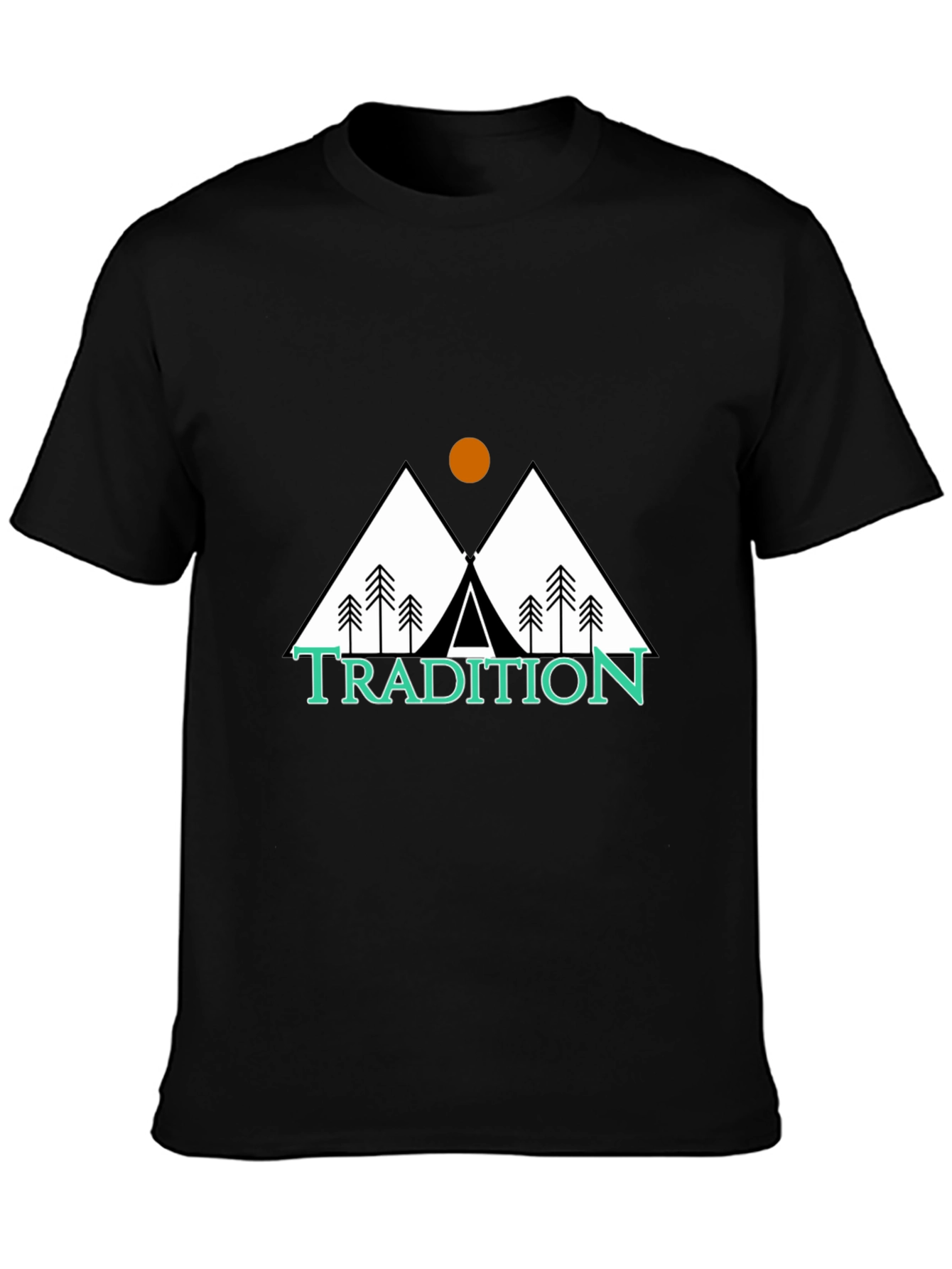 Tradition Graphic Tee - Mountain Tent Design