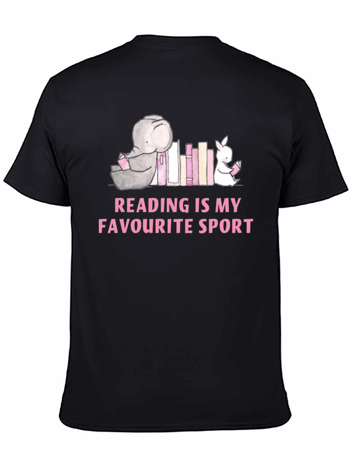Reading is My Favorite Sport Graphic T-Shirt