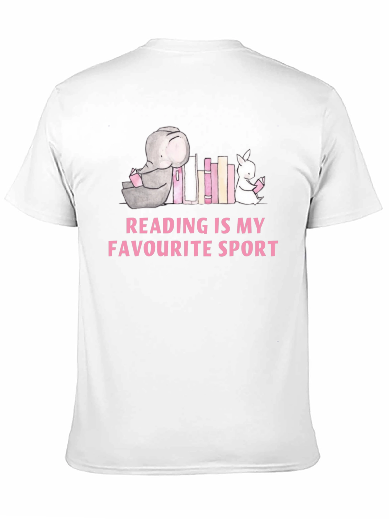 Reading is My Favorite Sport Graphic T-Shirt