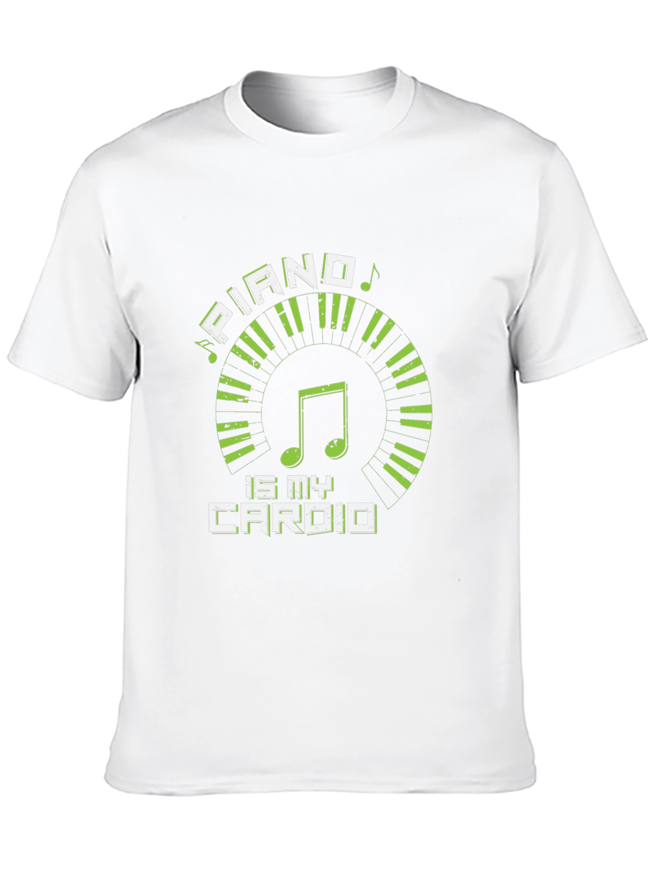 Piano is My Cardio Graphic Tee