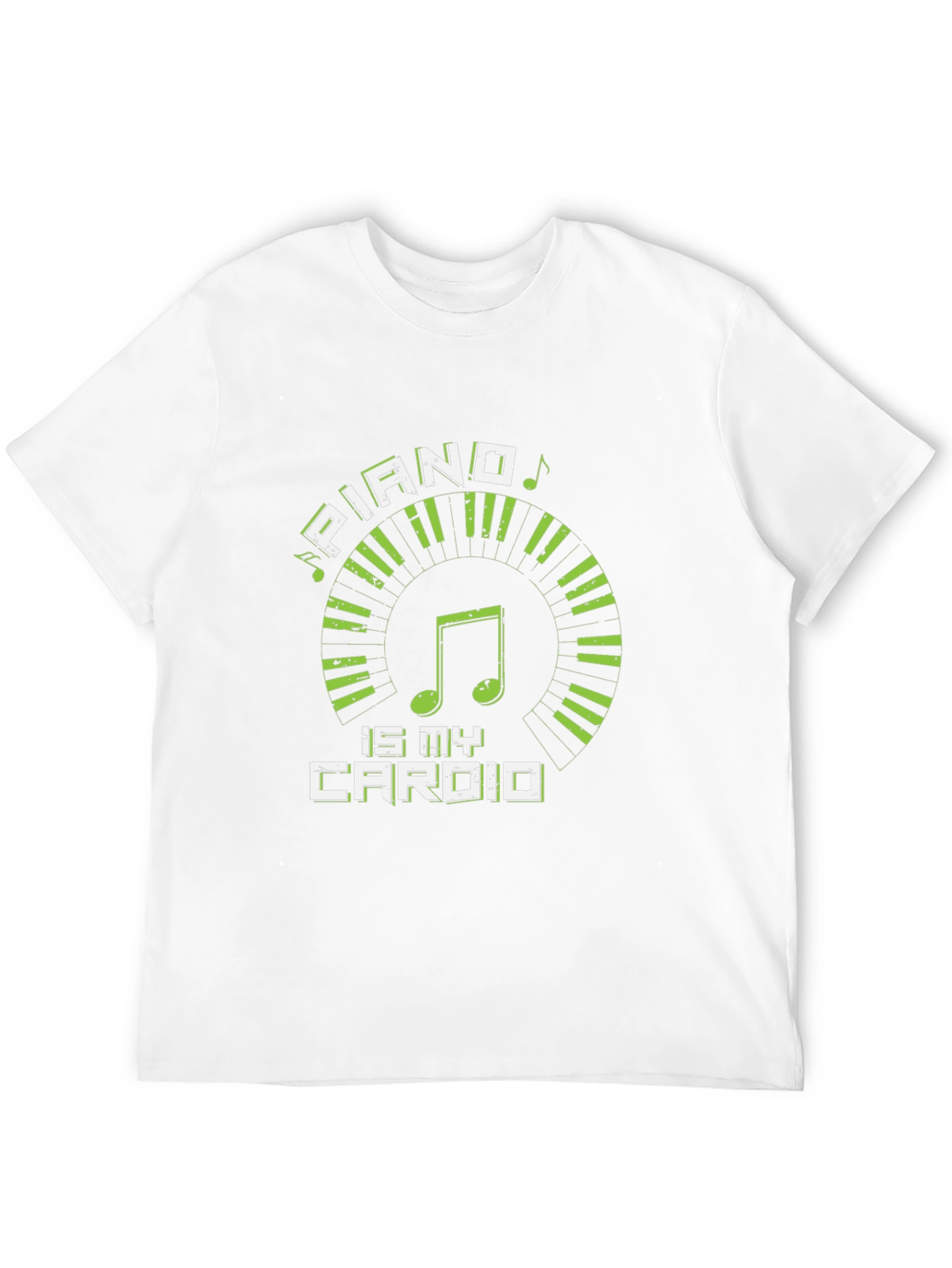 Piano is My Cardio Graphic Tee