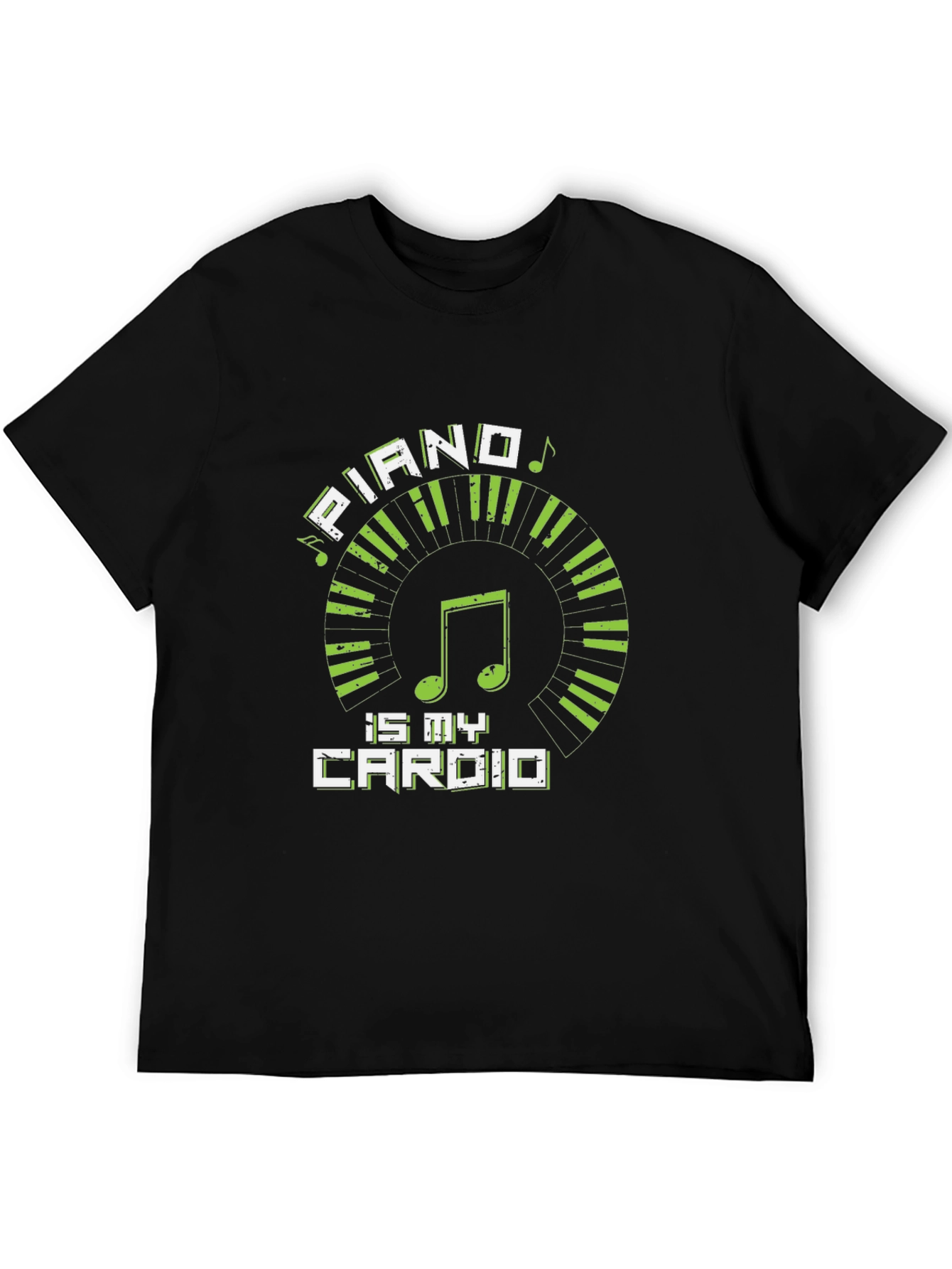 Piano is My Cardio Graphic Tee