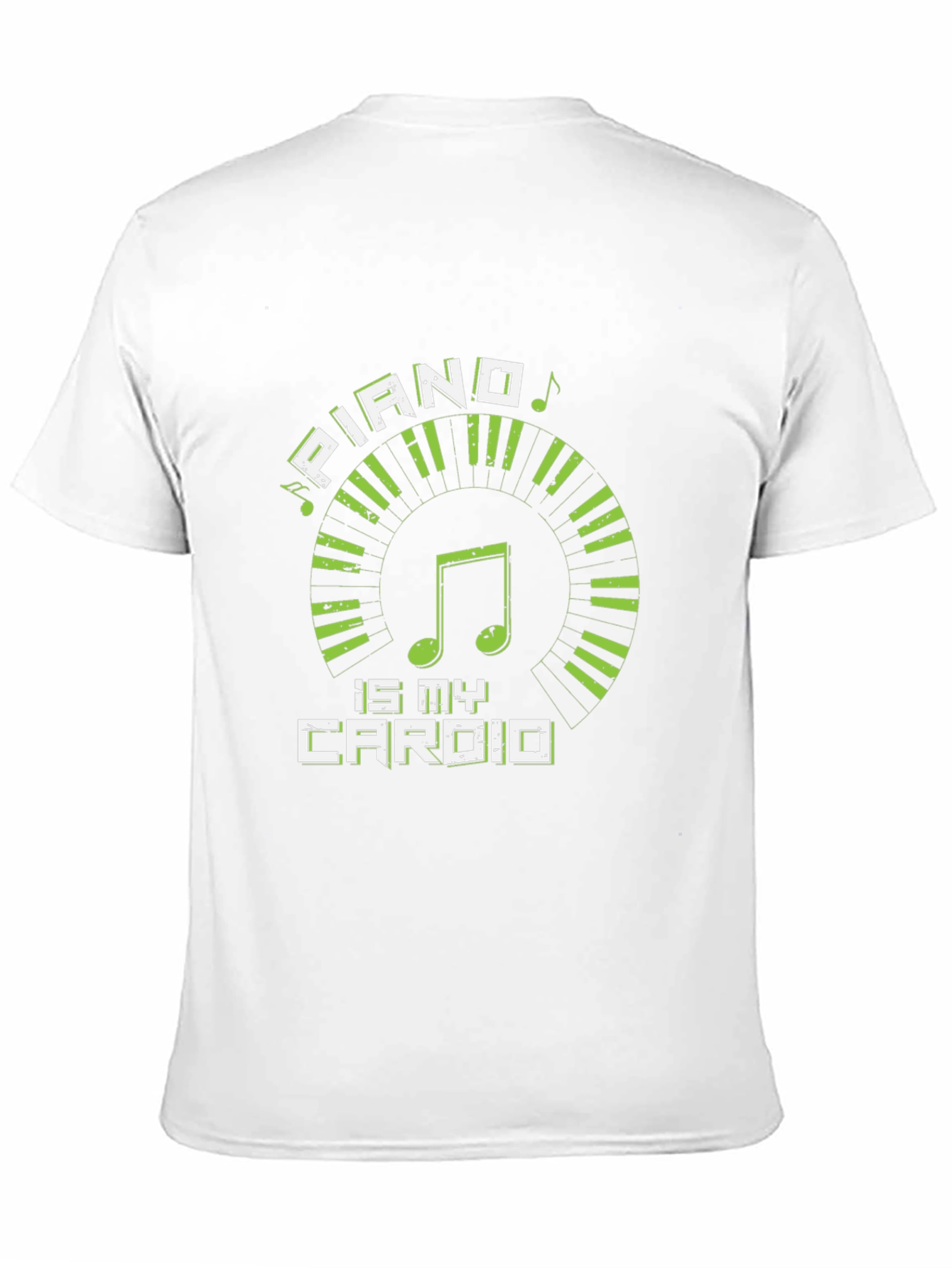 Piano is My Cardio Graphic Tee