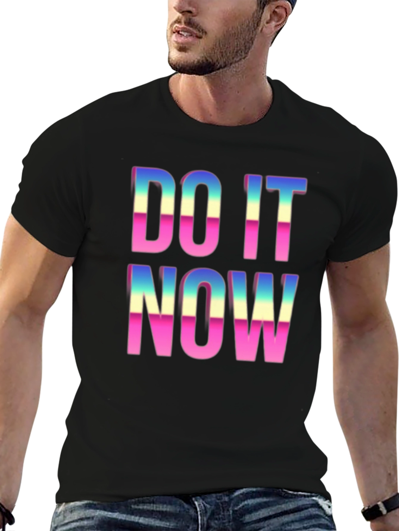 Do It Now Graphic T-Shirt - Motivational Tee