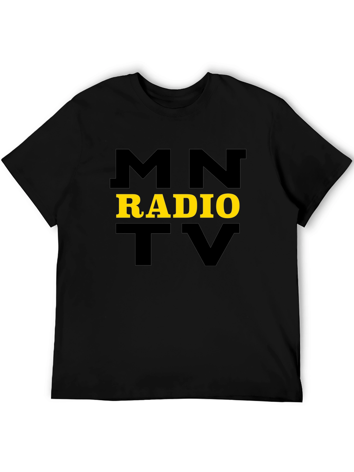 MNT Radio TV Graphic Tee - Black
