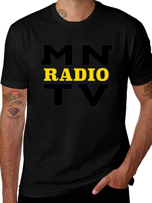 MNT Radio TV Graphic Tee - Black