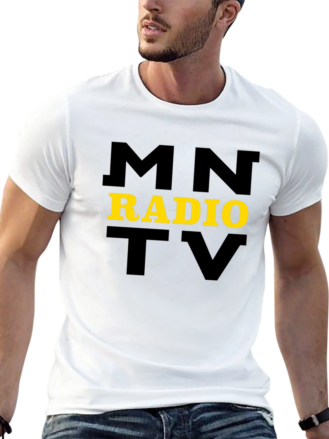 MNT Radio TV Graphic Tee - Black