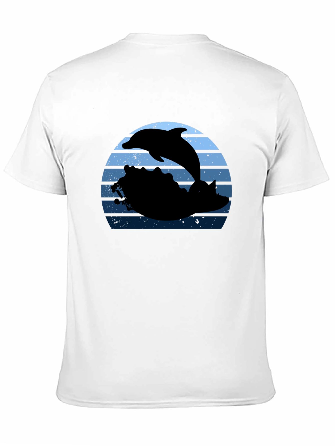 Dolphin Sunset Graphic T-Shirt