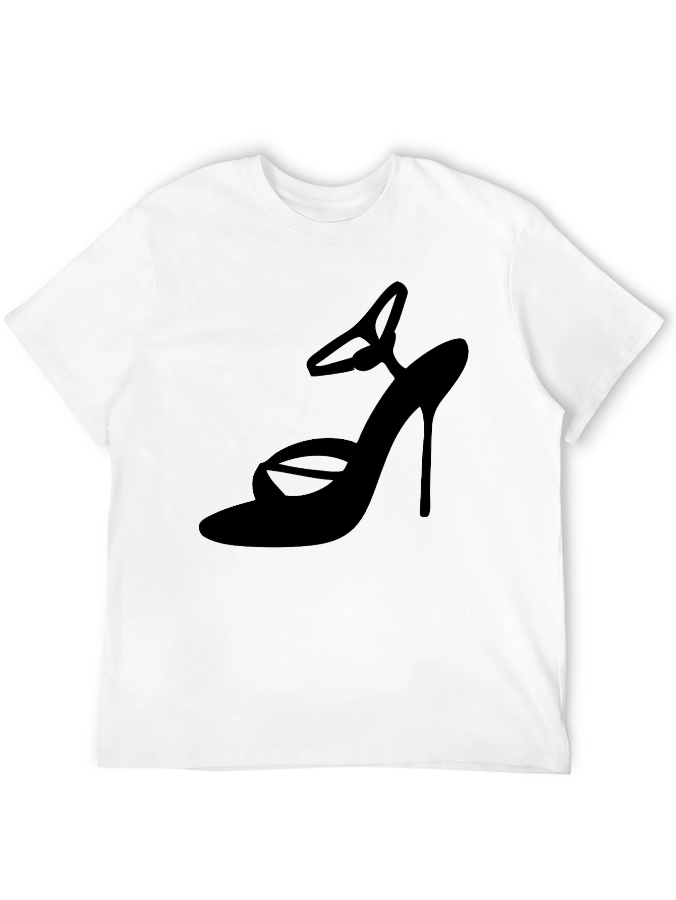 High Heel Graphic Tee - Stylish Fashion Top