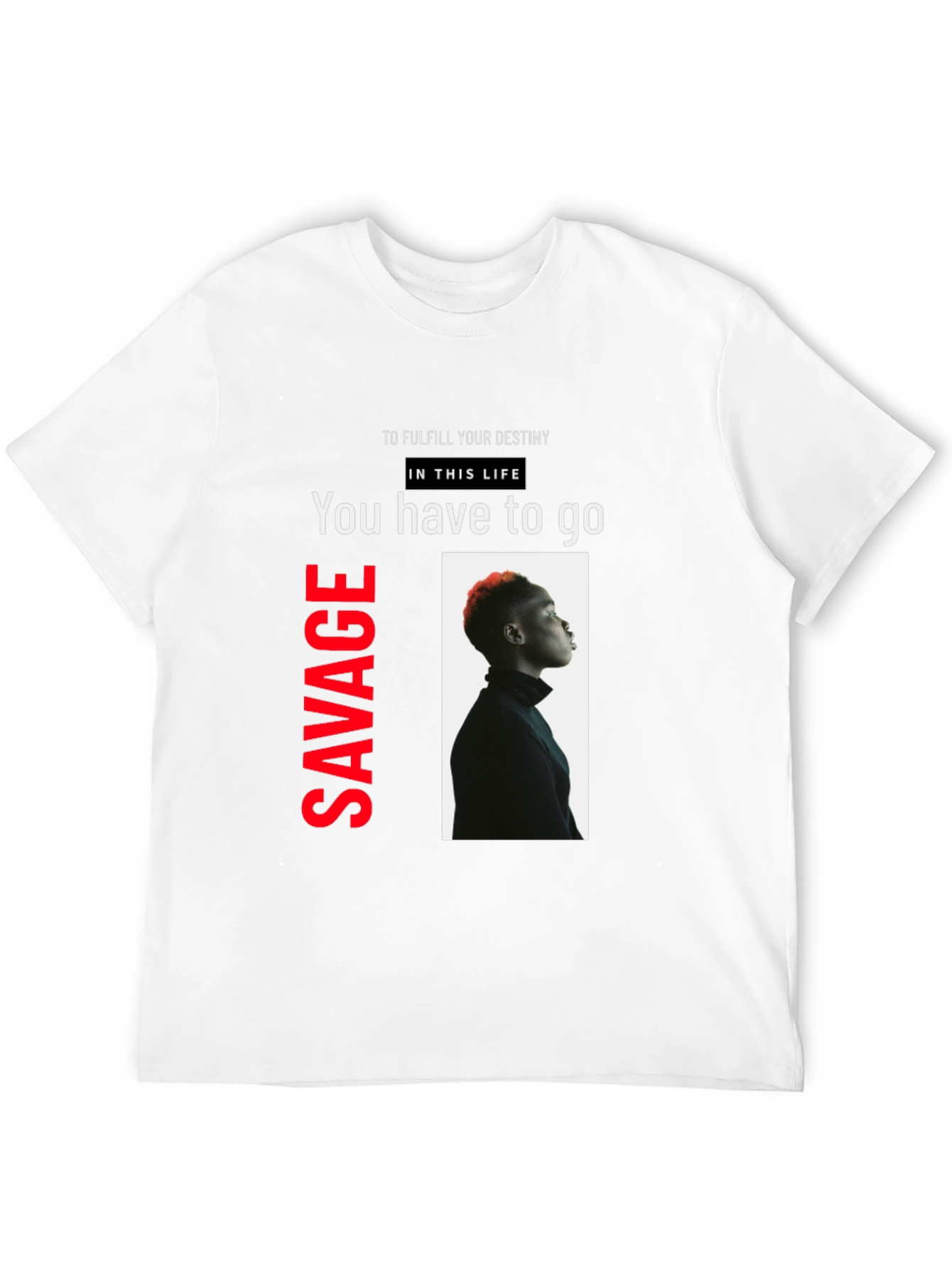 Savage Destiny Tee - Bold Graphic T-Shirt