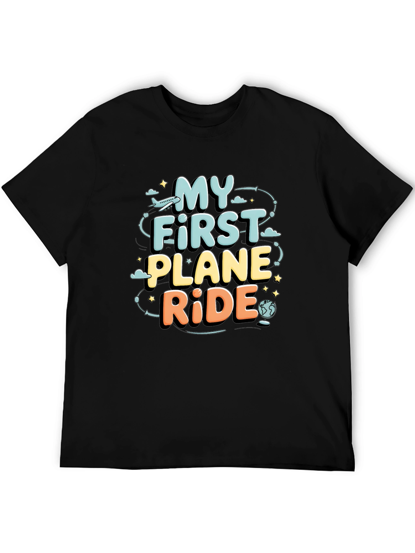 My First Plane Ride Graphic Tee - Travel T-Shirt
