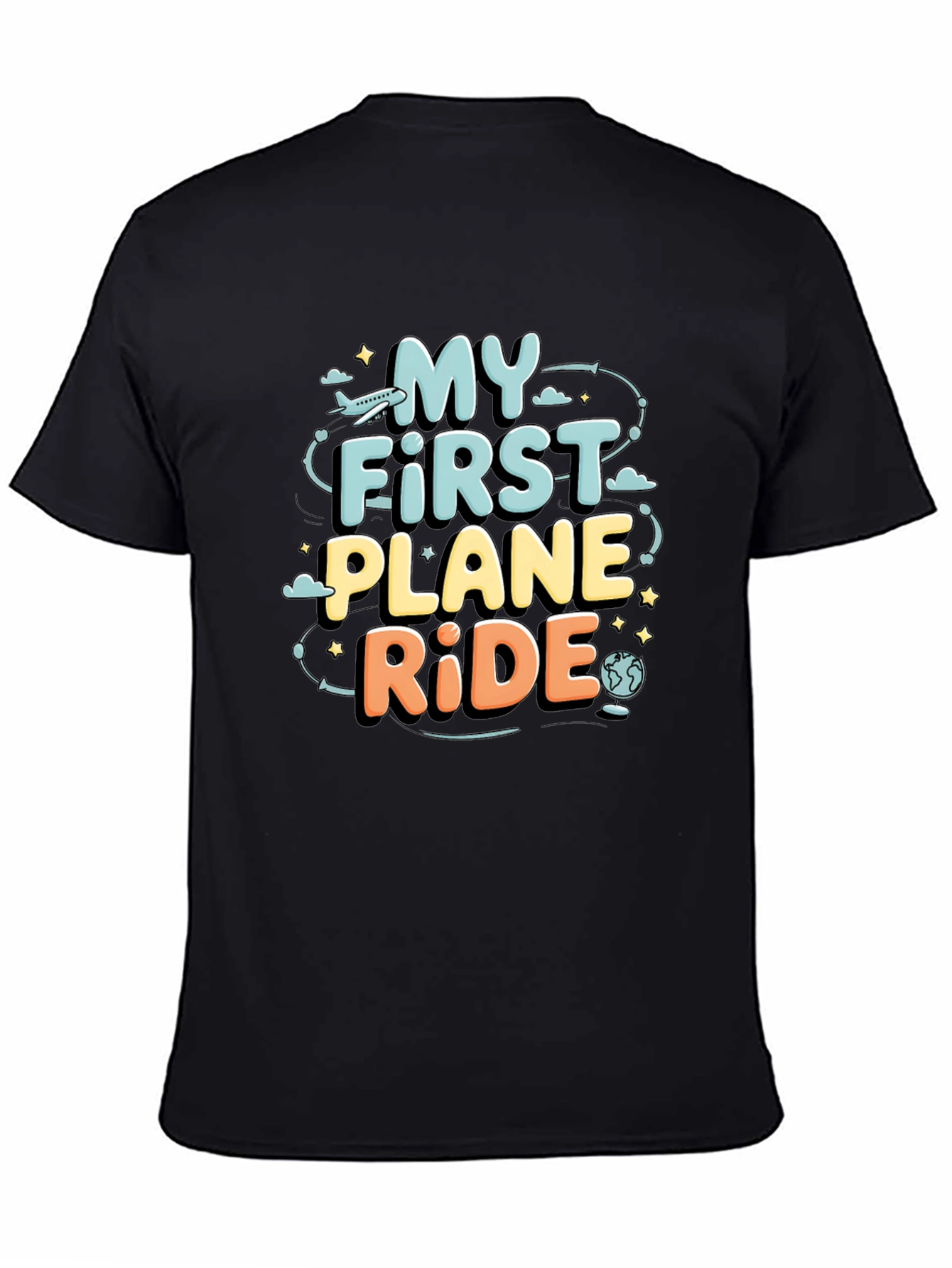 My First Plane Ride Graphic Tee - Travel T-Shirt