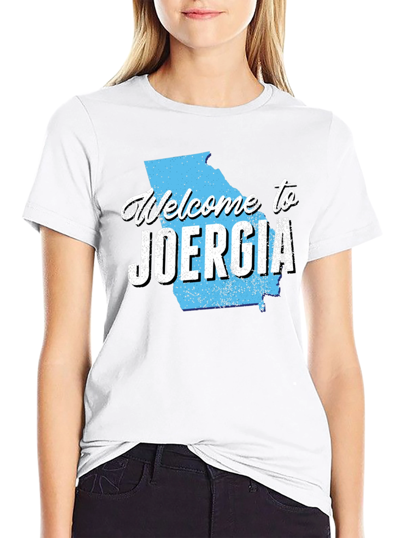 Welcome to Joergia T-Shirt State Pride Funny Tee
