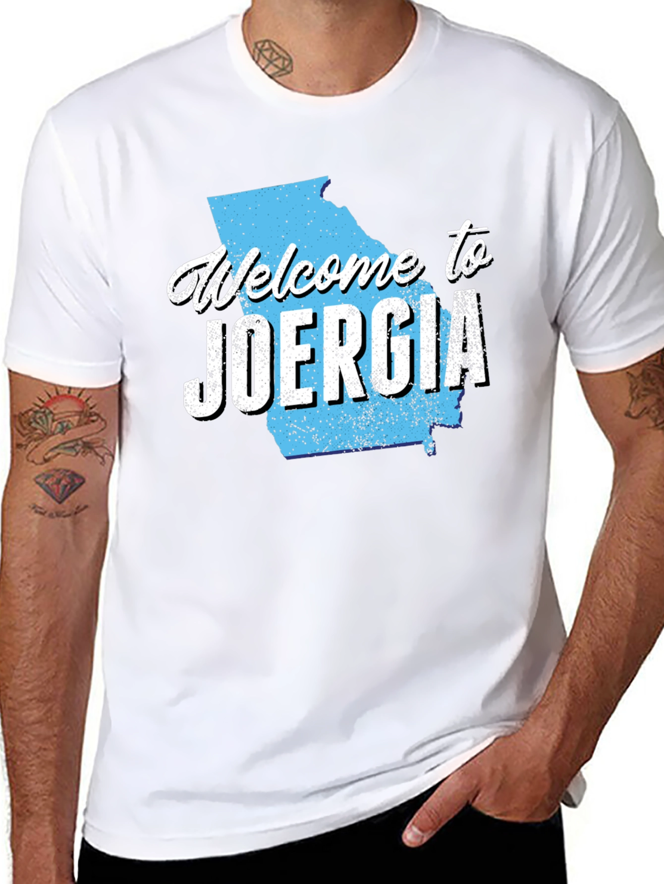 Welcome to Joergia T-Shirt State Pride Funny Tee