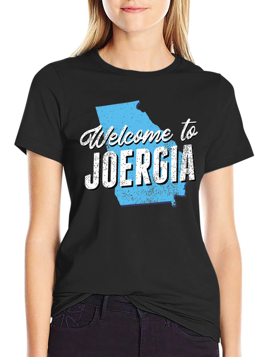 Welcome to Joergia T-Shirt State Pride Funny Tee