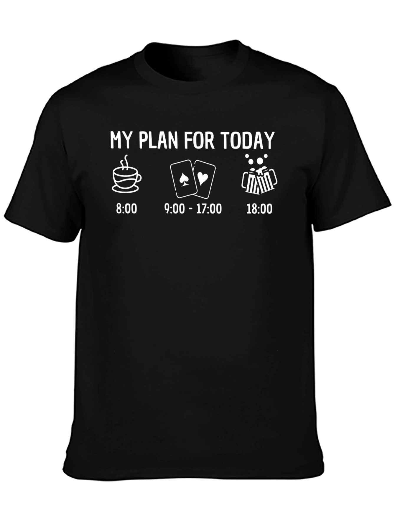 Poker Players Daily Plan T-Shirt