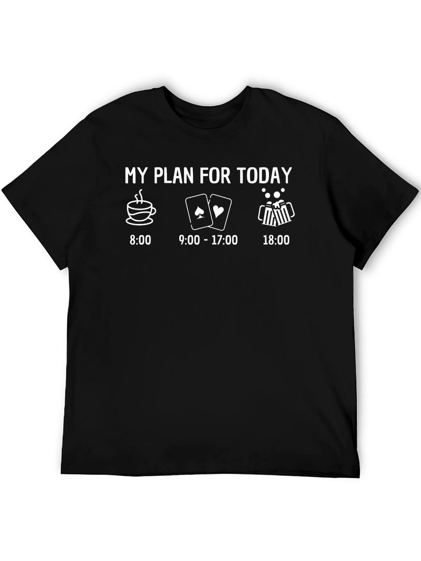 Poker Players Daily Plan T-Shirt