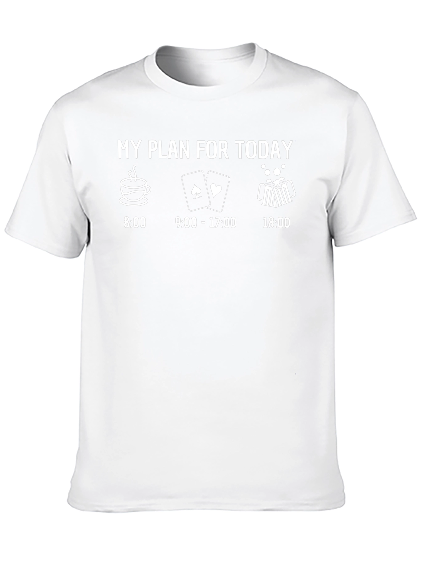 Poker Players Daily Plan T-Shirt