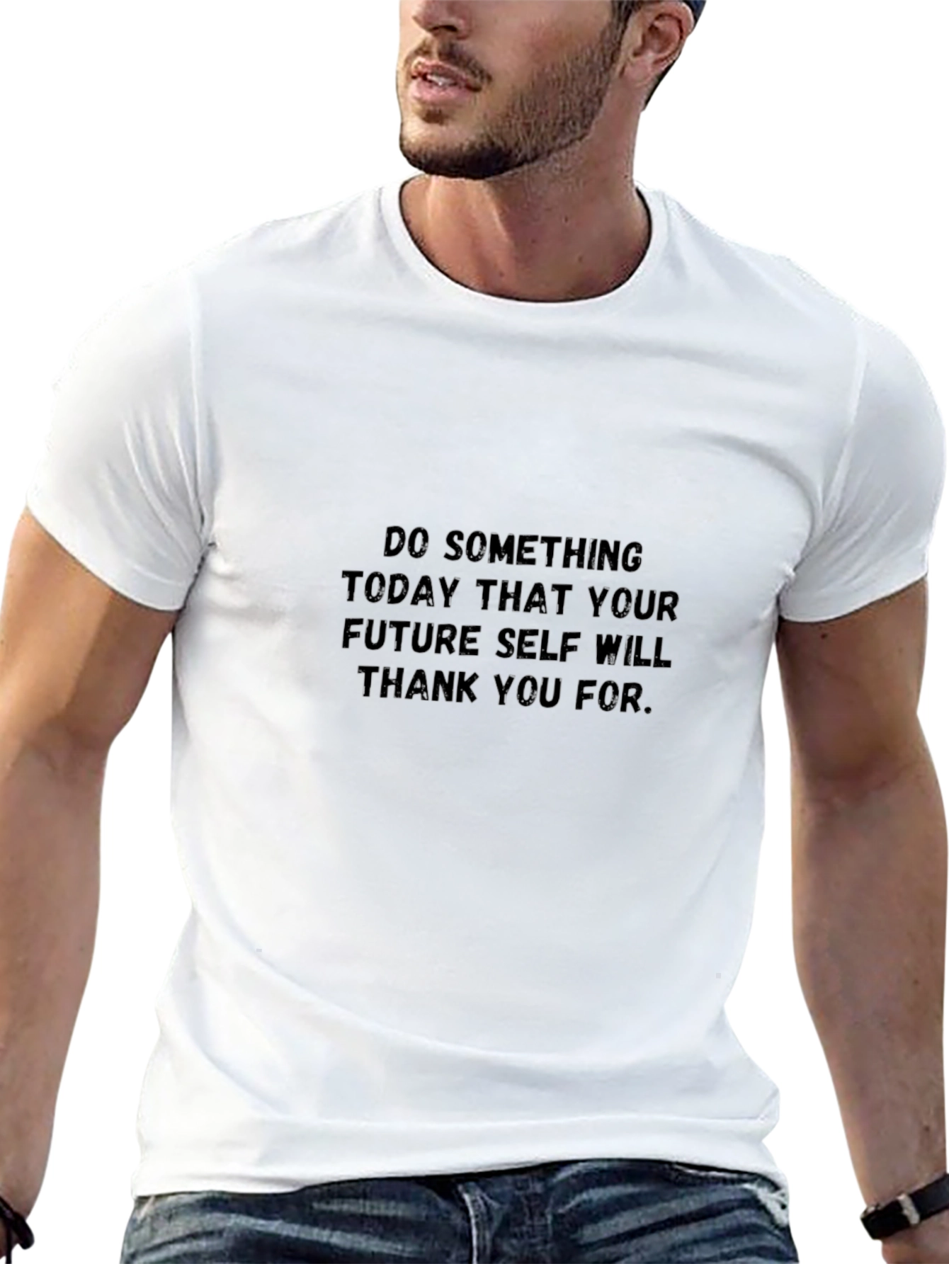 Inspirational Message Black T-Shirt