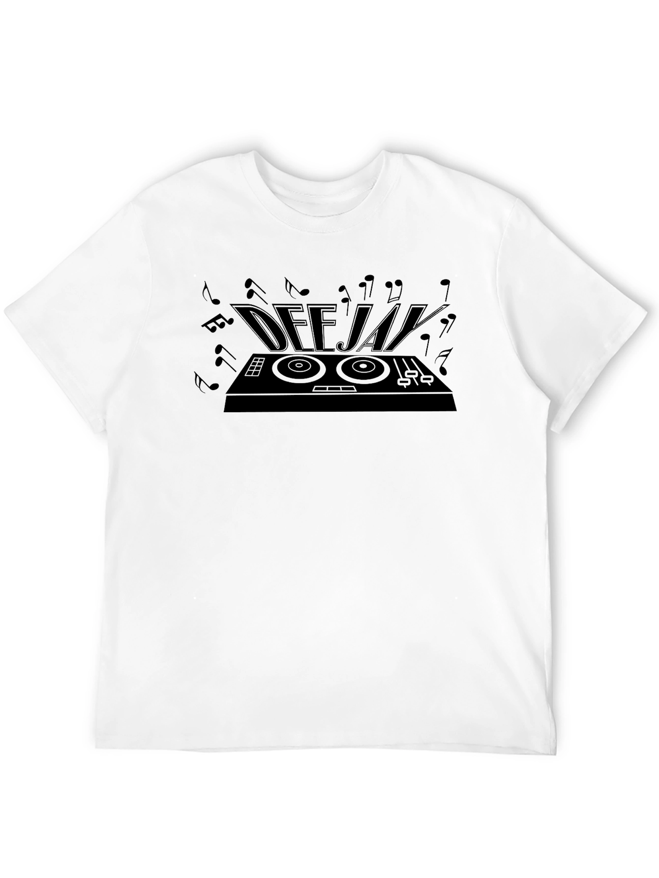 DJ Graphic Tee - Black Music Lover T-Shirt
