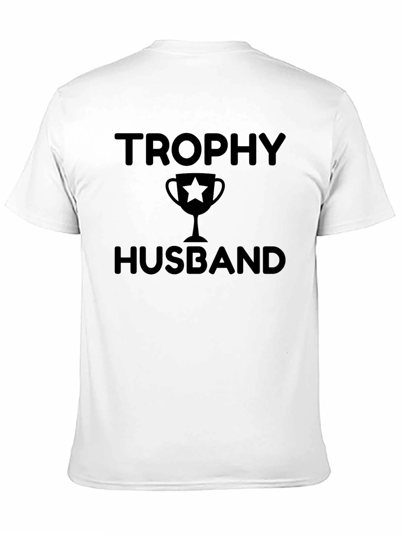 Trophy Husband Graphic Tee - Black