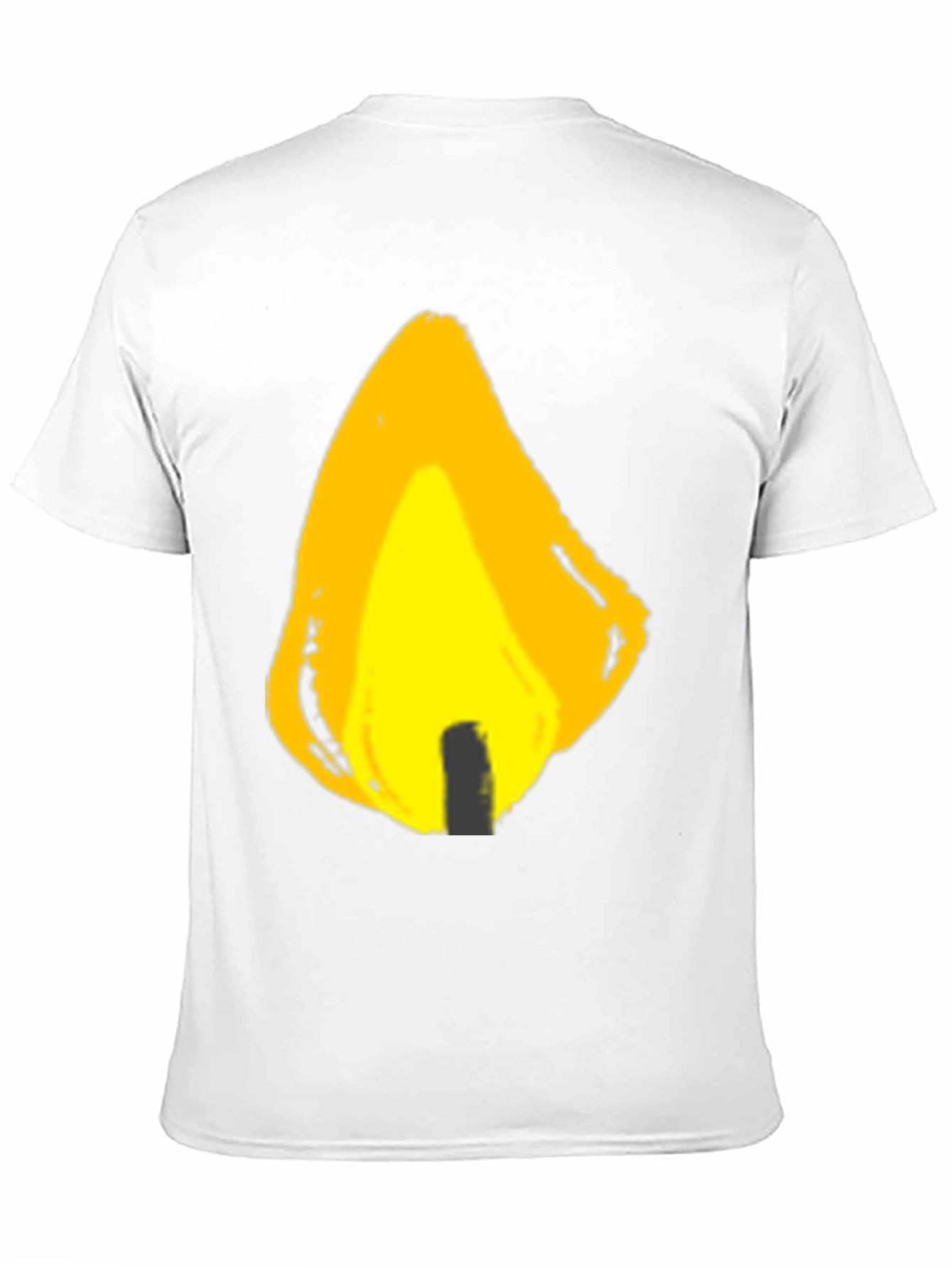 Flame Graphic Black T-Shirt