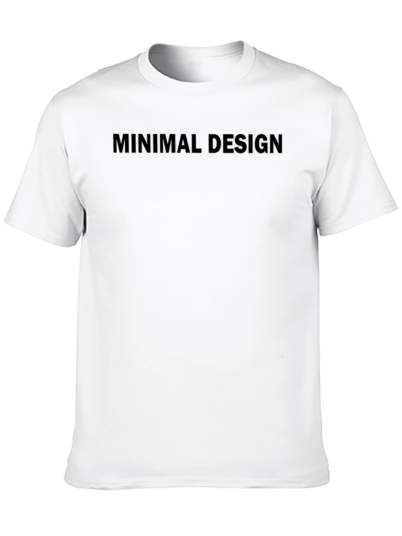 Minimal Design Black T-Shirt | Classic Style