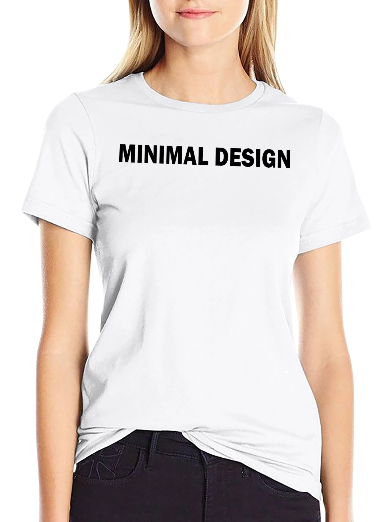 Minimal Design Black T-Shirt | Classic Style