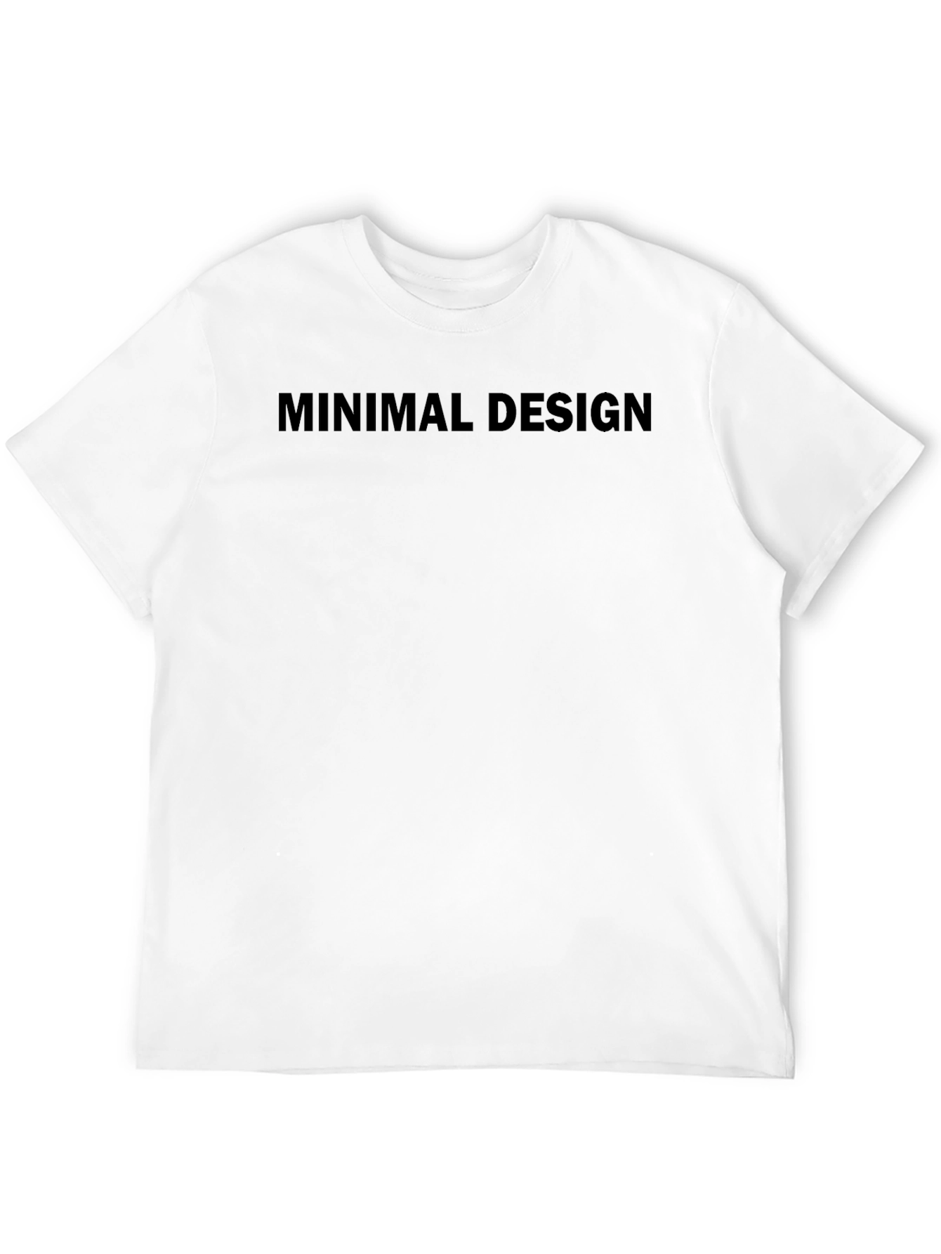 Minimal Design Black T-Shirt | Classic Style