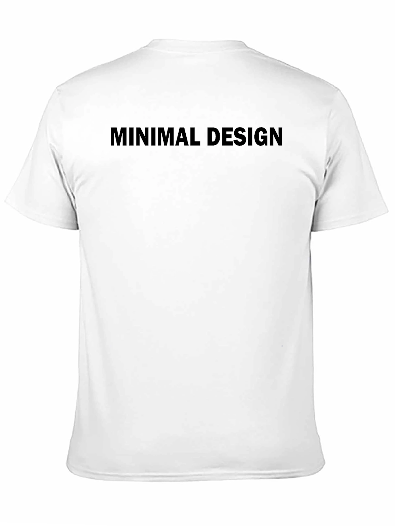 Minimal Design Black T-Shirt | Classic Style