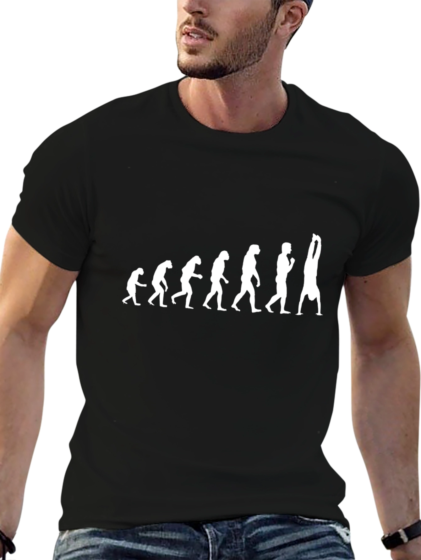Evolution Handstand Black T-Shirt