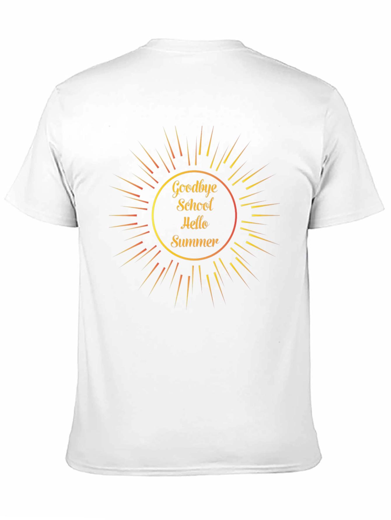 Goodbye School Hello Summer Graphic T-Shirt